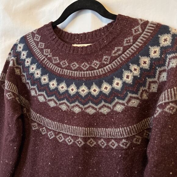 Weatherproof Vintage Women’s XS Fair Isle Nordic Knit Sweater Scandi Ski Winter - Picture 2 of 11